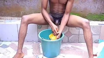 Play My snr sis asked me to wash her pant before she could allow me fuck her