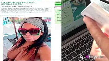play Superrondborstige meid jennifer maakt lullen schoon nadat ze klaar is met het schoonmaken van het huis