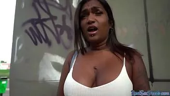 play Ragazza amatoriale nera pov scopata all'aperto 4 contanti dopo il casting