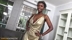 play Ebony Amateur Liyana Swallows Exotic Steven Hard's Dick in Black Casting Audition