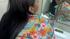play Stiefzoon krijgt natte droom met onderdanige latina stiefmoeder leyne rodriguez