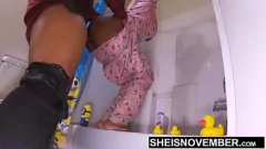 Oynat Big Dick Pov: Kaba adım baba bunu genç abanoz için zorlaştırıyor Sheisnovember