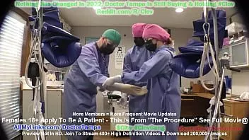 Afspelen Je ondergaat "de procedure" bij dokter tampa, verpleegster juweel & verpleegster stacy shepards gehandschoende handen @girlsgonegyno.com